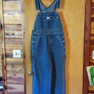 Calvin Klein denim overalls